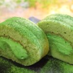 天使の生シフォン抹茶ロールケーキの作り方・レシピ Chiffon rollcake of Matcha|Coris cooking