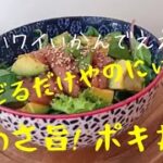 【初心者さんレシピ】火を使わないポキ丼 ！暑い日も火を使わず超簡単‼夏にピッタリ『絶品 マグロとサーモンのポキ丼』Hawaiian Salmon & Tuna 切って混ぜて和えるだけポキ丼！