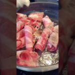 【簡単レシピ】ネギ塩豚シャブ丼!#shorts #料理 #2人暮らし