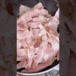 オクラとベーコンと卵の最強3色丼#時短 #料理 #簡単レシピ #すぐ出来る #オクラ#ベーコン#卵料理#丼#どんぶり#shorts