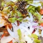 好きな野菜を加えて!チョレギサラダそうめんの作り方