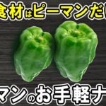 ピーマンの簡単レシピ【ピーマンの和風ナムル】ご飯と相性抜群!箸が止まらない美味しいおかずの作り方/ピーマンレシピ/ナムルレシピ/作り置きおかず/お弁当おかず【あさごはんチャンネル】