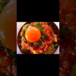 【ズボラ女の】やる気1%でも作れる簡単ネギトロユッケ丼【簡単レシピ】#shorts #short #簡単