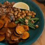 【腸活レシピ】寝かせ玄米ビーガンプレート｜夏野菜と塩糀のラタトゥイユ ひよこ豆のロースト【YUWAERU】