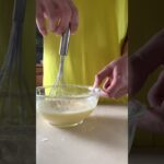 レンジで簡単カスタードクリームの作り方【お菓子】