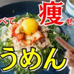【ダイエットレシピ】食べ痩せそーめん！しっかり食べて健康に痩せて夏を乗り切る！