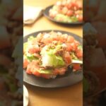 野菜がガッツリ食べたいときに！【簡単タコライス】の作り方 #献立 #簡単レシピ #おうちごはん