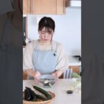 【レンジなすの香味だれ】簡単夏野菜レシピ ！