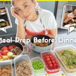 【作り置きレシピ】お弁当・夜ご飯に便利な作り置きおかず！家族との食卓風景もお届けします♩