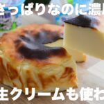 【混ぜて焼くだけ】スッキリ後味！夏にピッタリなヨーグルトチーズケーキの作り方