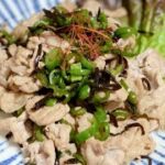 簡単お弁当のおかず／豚こまとピーマンの塩昆布炒め／時短レシピ