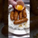 めちゃ簡単にできるお手軽ウィンナー丼【簡単レシピ】
