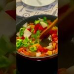 黄金のレシピ　【ソーセージ野菜炒め弁当】　これ一つで簡単なお弁当、おつまみ