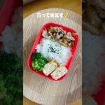 エリンギ大好き🫶 #毎日弁当 #ずぼら飯 #ひとりごはん #自炊 #vlog #お弁当 #簡単レシピ #ずぼら弁当 #おかずレシピ