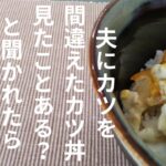 別のカツを使ったふざけたカツ丼【勘違いレシピ23　カツ丼 】