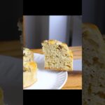 材料3つだけ!簡単バナナケーキ作り方! #shorts