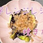 【簡単焼きなす】火を使わない作り方／電子レンジレシピ／