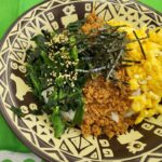 コープ商品を使って「オリジナル 鶏そぼろ丼」を作っちゃいました。