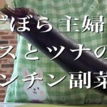 ずぼら主婦ナスとツナのレンチン副菜暑い時やレンジに頼る