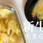 【副菜】新生姜を使った甘酢漬けレシピ