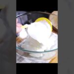 材料3つでスフレパンケーキ作り方。 #shorts