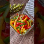 なんにでも合う万能副菜！切って和えて放ったらかすだけ「パプリカの彩りマリネ」作り置きレシピ