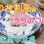 簡単ねぎトロ丼の日／梨のが割高だった事に気づいた日笑