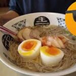 【田舎移住】【旬のレシピ】韓国冷麺に飾るゆで卵を糸で切る方法をご紹介 / 半熟卵でもきれいに切れる♪