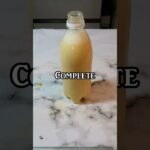 ミルクセーキをペットボトルだけで作る #簡単レシピ #スイーツ #クッキング