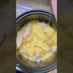 #ショート動画 #炊飯器レシピ #動画編集練習中 #簡単料理 #スイーツ作り炊飯器で作るパンプディング。パンを入れる前にバター塗って下さい、本動画では1度パンを取りだして塗ってます。