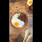 ロコモコ丼【お手軽ガス火レシピ 15】 #Shorts