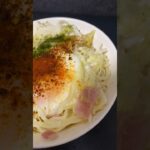 5分かからない#キャベツの巣ごもり丼#時短レシピ#簡単レシピ#shorts