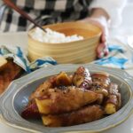 【お弁当作り】甘じょっぱくて無限に食べれる⁉さつまいもの肉巻き弁当bento＃918