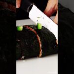 【ハロウィン仕様】パンプキン巻き寿司♡ #short #ハロウィンレシピ