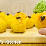 丸くて可愛い!! スイートポテトの作り方 / さつまいもスイーツレシピ!! 簡単お菓子作り