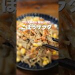 【リピート確定！我が家の定番副菜】サラダに革命が起こる美味しさ「ごぼうサラダ」の作り方