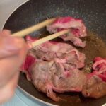 すき焼き丼の簡単レシピ