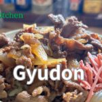 Gyudon Basic Japanese beef bowl recipe [牛丼]How to make Gyudon
