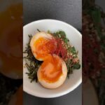 とろとろの味玉丼#失敗しない半熟卵#半熟卵レシピ#簡単丼物#shorts
