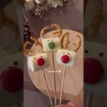 だれでもつくれるクリスマスお菓子🎅🌲🤍 #クリスマス #簡単レシピ #スイーツ #おもてなし #プレゼント #shorts