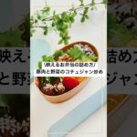 【映えるお弁当の詰め方】 #shorts #お弁当 #お弁当詰め方 #簡単レシピ #obento #料理