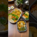 たんぱく質が摂れる【夫婦ダイエット弁当】【やきとり弁当】 #お弁当 #ダイエット #簡単レシピ