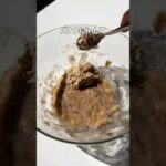 \食物繊維たっっぷり!/🍌ヘルシーバナナケーキ🍌#低糖質スイーツレシピ#ダイエットスイーツレシピ#痩せるおやつ#腸活スイーツ#オートミールケーキ