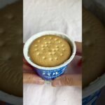 材料4つ!混ぜるだけ!もちもちレアチーズ #youtubeshorts #簡単レシピ #ヘルシースイーツ #ダイエット