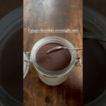 バリバリチョコオーバーナイトオーツ🍫#ダイエット #簡単レシピ #ヘルシースイーツ #オートミールレシピ #オートミール #オーバーナイトオーツ #shorts #food #recipe #寝癖