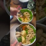 たんぱく質が摂れる【夫婦ダイエット弁当】【そぼろ丼弁当】 #ダイエット #お弁当 #簡単レシピ