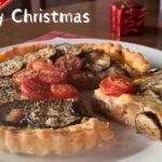 【野菜ミートキッシュ】冷凍パイシートで簡単に作るクリスマスレシピ🎅🏻｡⋆˸*⋆