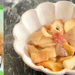 お弁当のおかず／簡単ちくわレシピ／大根とこんにゃくそばつゆ炒め