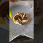 お花の形のヌテラパイ　#レシピ　#スイーツレシピ　#クリスマスレシピ　#クリスマススイーツ