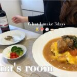 【主婦の3日間】丼物と節約レシピに頼る夜ご飯作り🍚和食👩‍🍳
